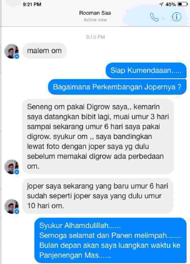 Cara Aplikasi DIGROW Untuk Ayam - Testimoni Peternak Ayam DIGROW (13)